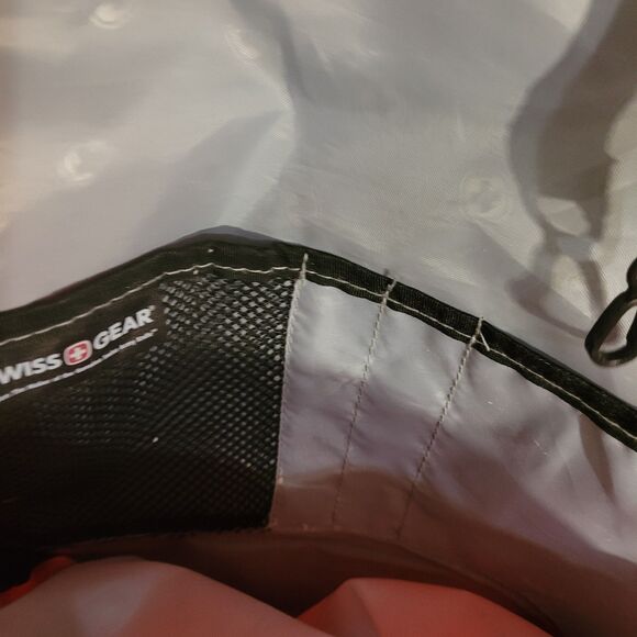 Swiss Gear Airflow Orange/black Back Pack Pockets/zippers - Picture 9 of 11